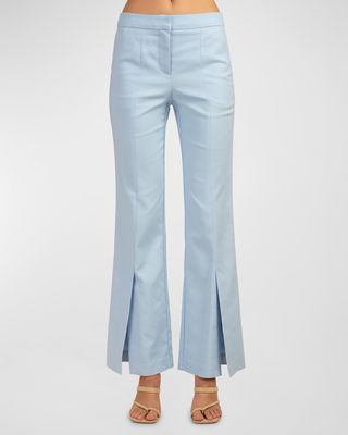 Daydream Slit-Front Flare Pants