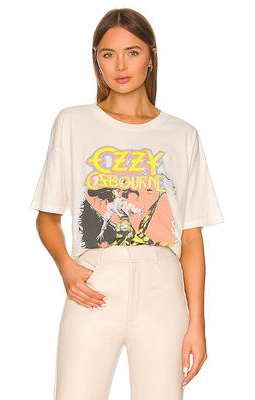 DAYDREAMER Ozzy On Tour '86 Merch Tee in White