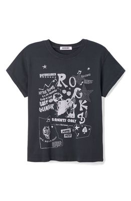 Daydreamer Rocks Tour Graphic T-Shirt in Vintage Black