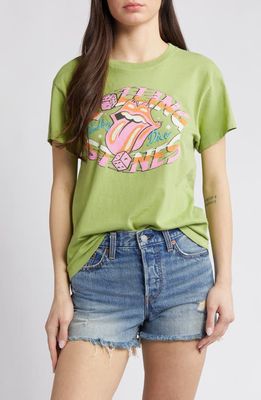 Daydreamer Rolling Stones Tumbling Dice Cotton Graphic T-Shirt in Matcha