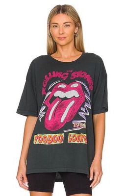 DAYDREAMER Rolling Stones Voodoo Lounge 1994 Merch Tee in Black