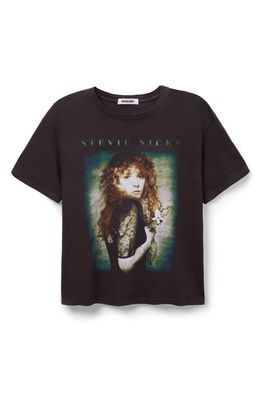Daydreamer Stevie Nicks Graphic T-Shirt in Washed Black