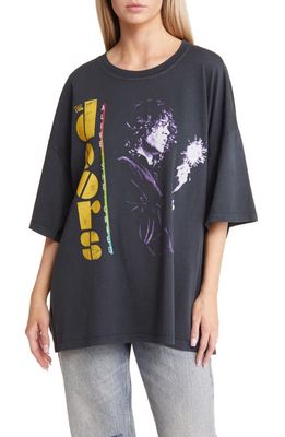 Daydreamer The Doors Graphic T-Shirt in Vintage Black