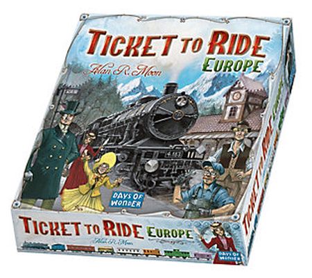 Days of Wonder Ticket to Ride Europe Strategy G ame