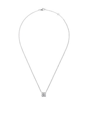 De Beers Jewellers 18kt white gold Enchanted Lotus diamond pendant necklace