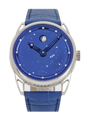 De Bethune pre-owned DB25 Moon Phase Starry Sky 40mm - Blue