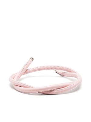 De Grisogono Allegra leather bracelet - Pink