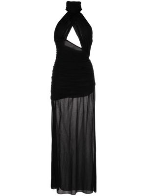 De La Vali Cairo sleeveless maxi dress - Black