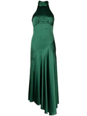 De La Vali Vivienne silk midi dress - Green