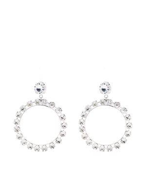 DEA hoop-design earrings - Silver