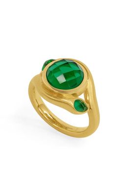 Dean Davidson Eterna Ring in Verdant Green/gold
