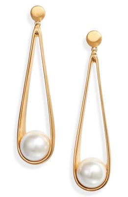 Dean Davidson Ipanema Drop Earrings in Pearl/Gold