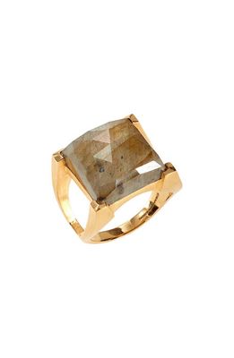 Dean Davidson Plaza Semiprecious Stone Ring in Labradorite/gold