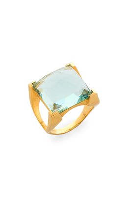 Dean Davidson Semiprecious Stone Ring in Aquamarine/Gold