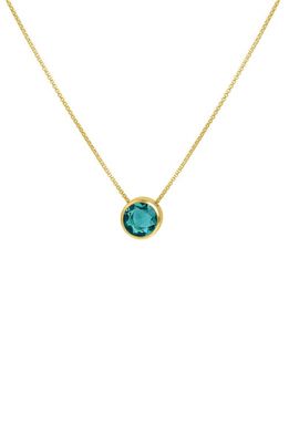 Dean Davidson Signature Pendant Necklace in Electric Blue/Gold 