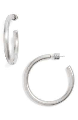 Dean Davidson Small Dune Hoop Earrings in Silver 3