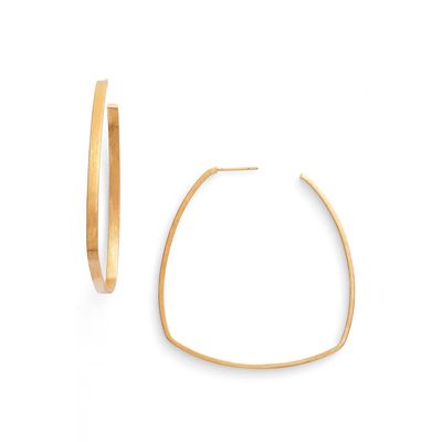 Dean Davidson SQUARE HOOP EARRING in Gold 