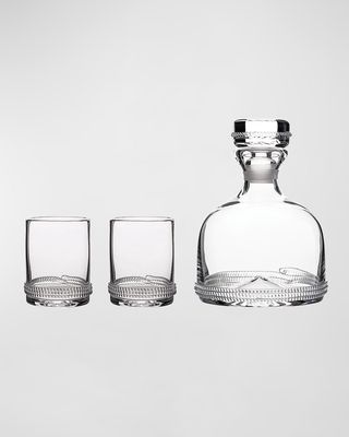 Dean Decanter & Double Old-Fashioned 3-Piece Collection