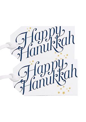 Dear Annabelle Holiday Happy Hanukkah 12-Piece Gift Tags Set