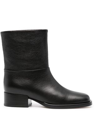 Dear Frances 40mm square-toe ankle boots - Black