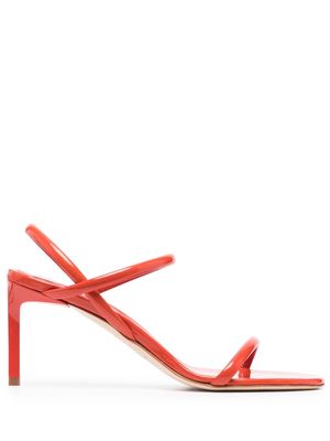 Dear Frances 80mm leather sandals - Red