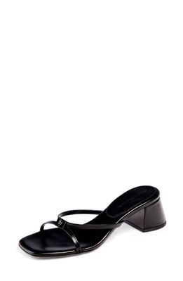 Dear Frances Patti Slide Sandal in Black