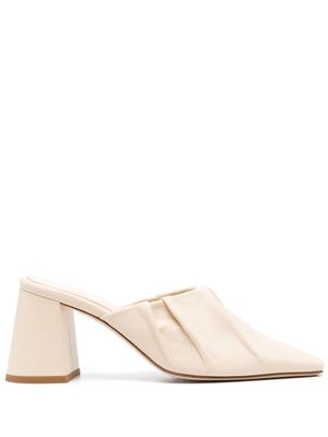 Dear Frances Sherry leather mules - Neutrals