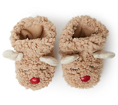 Dearfoams Kid's Baby Harley Deer Bootie Slipper s