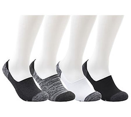 Dearfoams Men's Everyday Comfort Half-Cushion L iner Sock