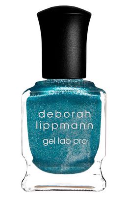 Deborah Lippmann Gel Lab Pro Nail Color in Blue Blue Ocean/Shimmer