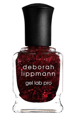 Deborah Lippmann Gel Lab Pro Nail Color in Ruby Red Slippers /Shimmer 