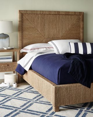 Decklin Rope-Wrapped King Bed