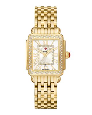 Deco Madison Mid Diamond Watch, Gold
