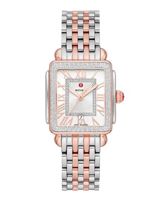 Deco Madison Mid Rose/Steel Diamond Watch