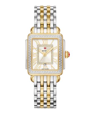 Deco Madison Mid Two-Tone Diamond Watch