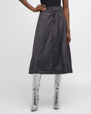 Deconstructed A-Line Skirt