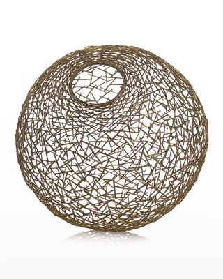 Decorative Thatch Ball, Medium