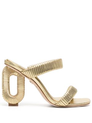 Dee Ocleppo Jamaica 90mm leather sandals - Gold