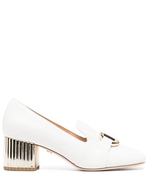 Dee Ocleppo Michelle 55mm leather loafers - White