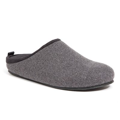 Deer Stags Men's Unbound Cushioned Clog Slipper in Grey