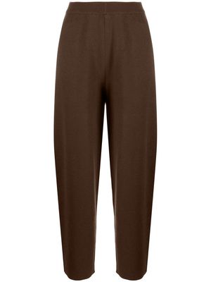 Deiji Studios The Curved Leg track pants - Brown