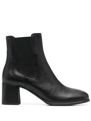 Del Carlo 60mm leather ankle boots - Black