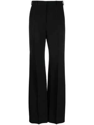 Del Core high-waist flared trousers - Black