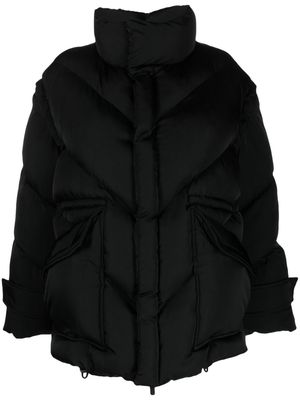 Del Core padded quilted puffer jacket - Black