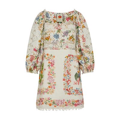Delicate Forest mini dress