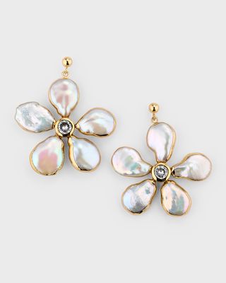 Della Floral Drop Earrings