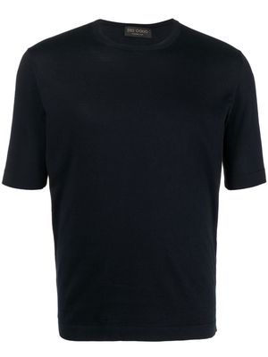 Dell'oglio crew-neck cotton T-shirt - Blue