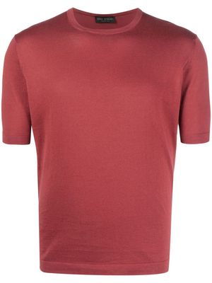 Dell'oglio crew-neck cotton T-shirt - Red