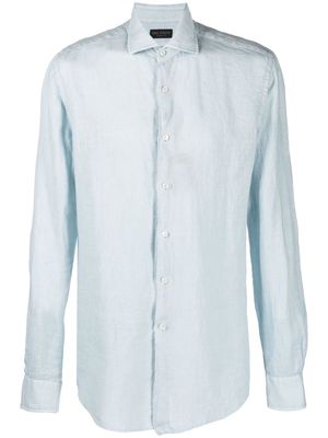 Dell'oglio cutway collar shirt - Blue