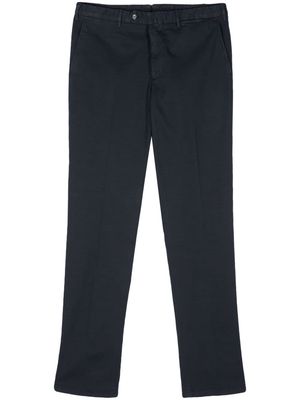 Dell'oglio honeycomb tapered cotton chinos - Blue